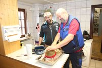 für das leibliche Wohl wurde gesorgt....