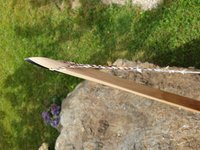 Fastflight Sehne an den Öhrchen mit Dacron verstärkt