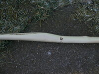 Natuerliche Verdickung praktischerweise genau da wo der Giff ist.