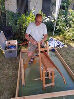 20220702_143118.jpg (1.39 MiB) 5627 mal betrachtet Mallefix mit einem unglauglich dunklen, schweren und harten Stück Osage