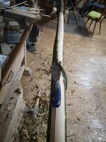 Hartriegel beim schälen