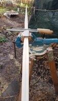 die Seiten wurden mit Raspel und Feile fein gearbeitet, außerdem musste ich noch bei beiden WA das Rückenlaminat in Teilbereichen in der Dicke mittels Schleifpapier korrigieren