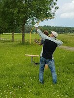 Stephan mit Flight selfbow