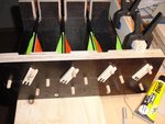 Mit "Rastung" für den exakten Winkel von 120°