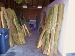 Zwei Drittel im Holz-Zwischenlager