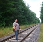 Und sowas blödes, ganz zum Schluß entdecken wir erst diese 1A-Schußbahn