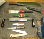 Die verwendeten Werkzeuge.